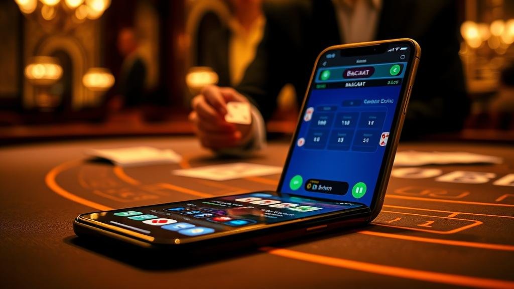 การเล่นบาคาร่าเจ้ามือช่วงกลางคืนบน iOS