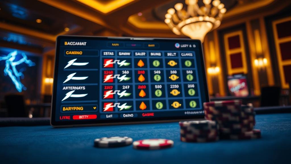 แผนภาพการควบคุมงบประมาณการเล่นบาคาร่า