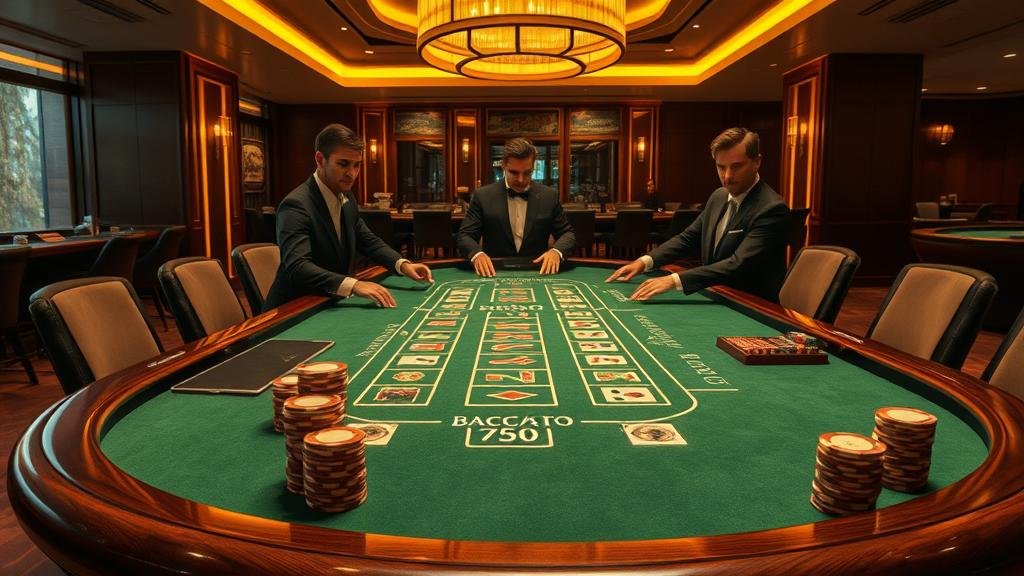 ตัวอย่างเค้าไพ่บาคาร่า สองตัด และ สลับคู่