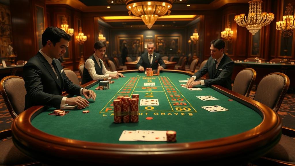 ตัวอย่างเค้าไพ่บาคาร่า: ปิงปอง, สามตัด, สลับคู่