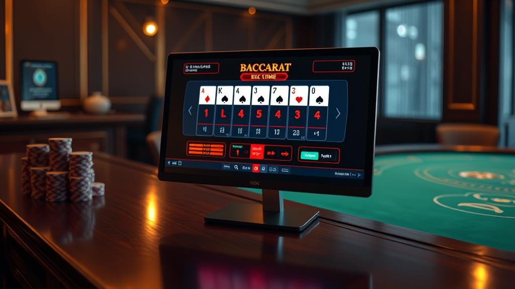 ตัวอย่างเค้าไพ่บาคาร่า มังกร และ สามตัด