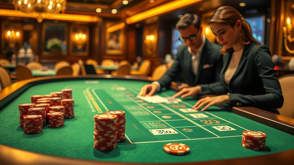 ตารางแสดงเค้าไพ่บาคาร่า