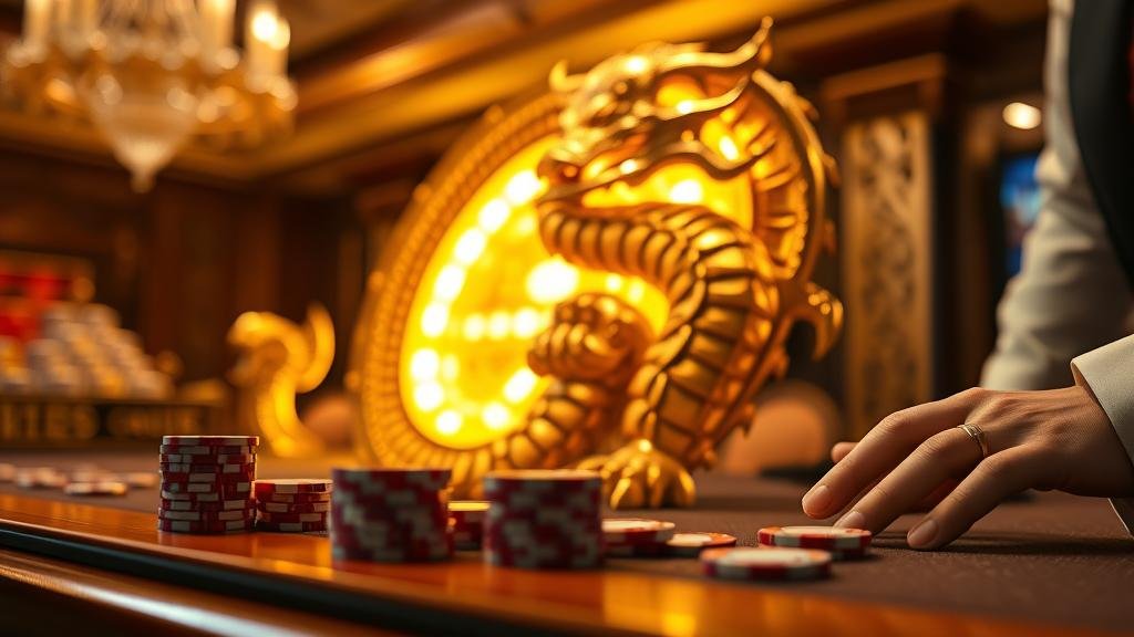 นักพนันใช้แท็บเล็ตเล่นสล็อต Habanero