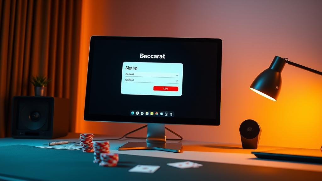 หน้าจอจัดการงบประมาณบาคาร่า