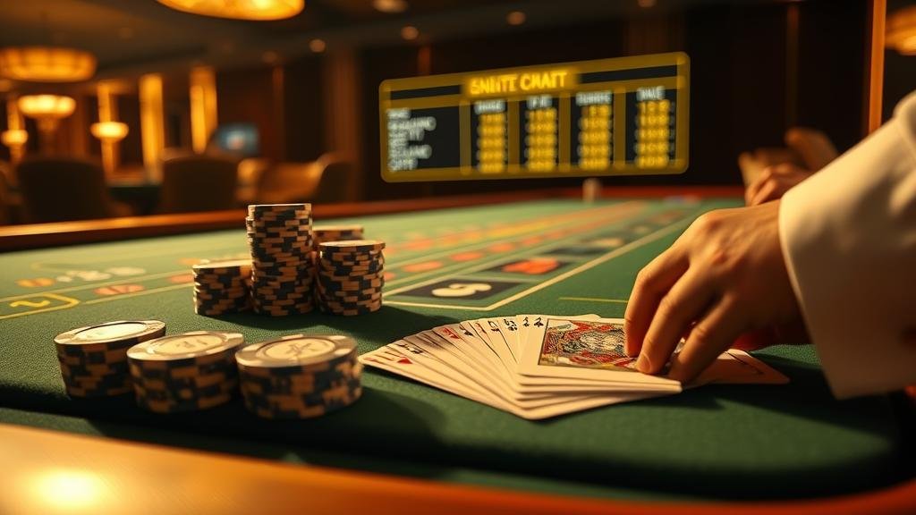 ตัวอย่างเค้าไพ่บาคาร่าแบบต่างๆ