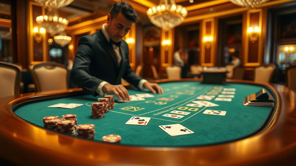 ตัวอย่างเค้าไพ่บาคาร่าและแผนการเดินเงิน