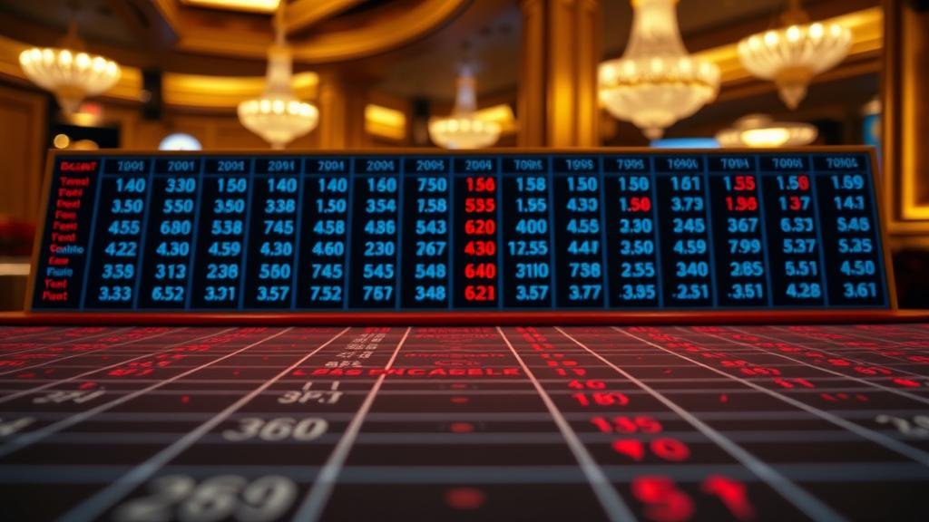 เปรียบเทียบตารางสถิติบาคาร่าสำหรับผู้เล่นระดับกลางและมือใหม่