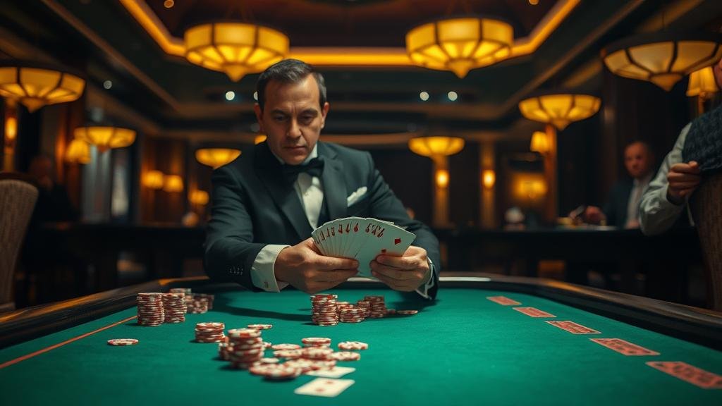 การวางเดิมพันฝั่งผู้เล่นบาคาร่า