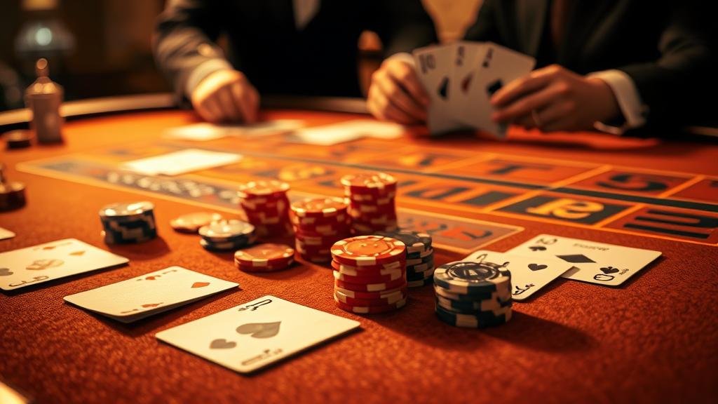 ภาพแสดงการบริหารเงินทุนในการเล่นบาคาร่า