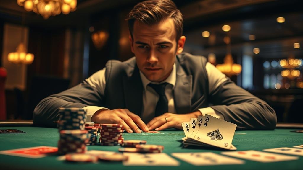 ไพ่บาคาร่าคู่พร้อมสัญลักษณ์ซูเปอร์ซิกส์