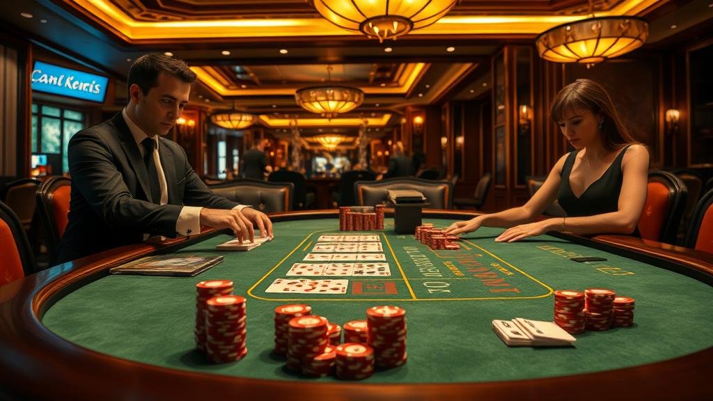 การเดินเงินแบบฟีโบนัชชีในบาคาร่า