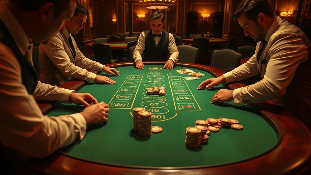 ตัวอย่างเค้าไพ่บาคาร่า มังกรและปิงปอง