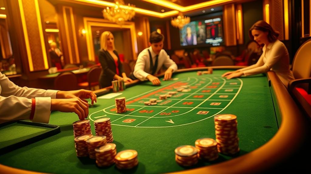 เค้าไพ่บาคาร่า: ถนนใหญ่ ลูกปัด คอมพิวเตอร์