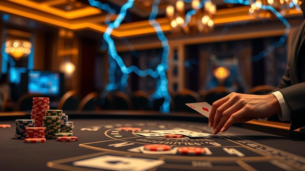 หน้าจอเกม บาคาร่า สายฟ้า PragmaticLive