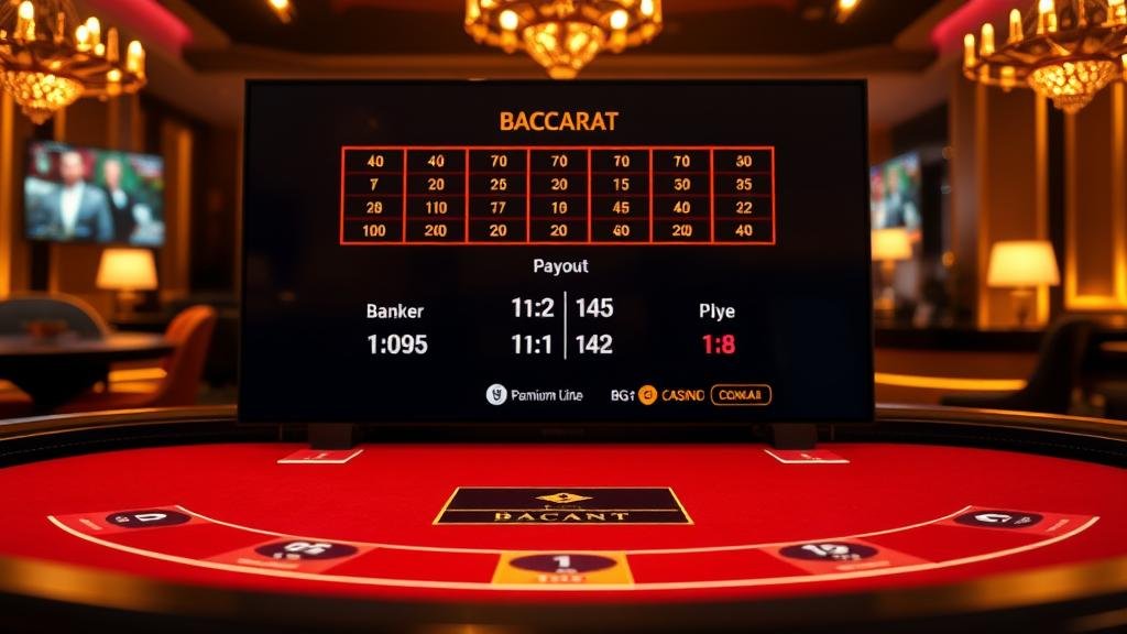 ภาพประกอบกลยุทธ์การเดินเงินบาคาร่า