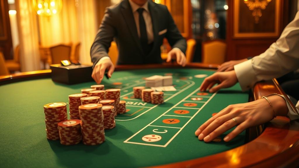 สตรีมเมอร์กำลังเล่นบาคาร่าสด