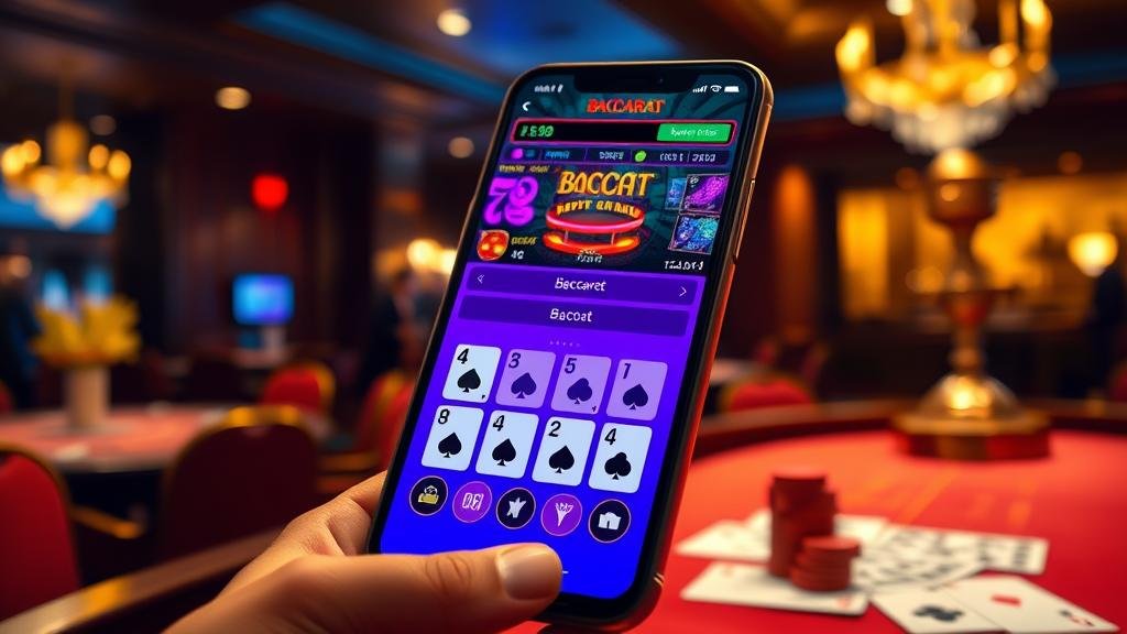 การอ่านเค้าไพ่บาคาร่าบนมือถือ