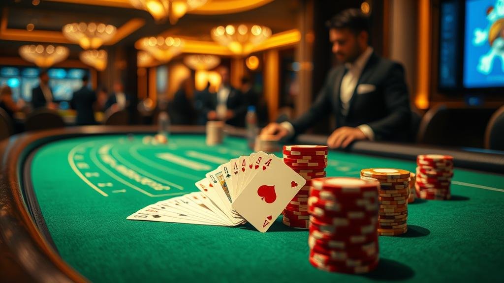 สตรีมเมอร์กำลังเล่นบาคาร่า