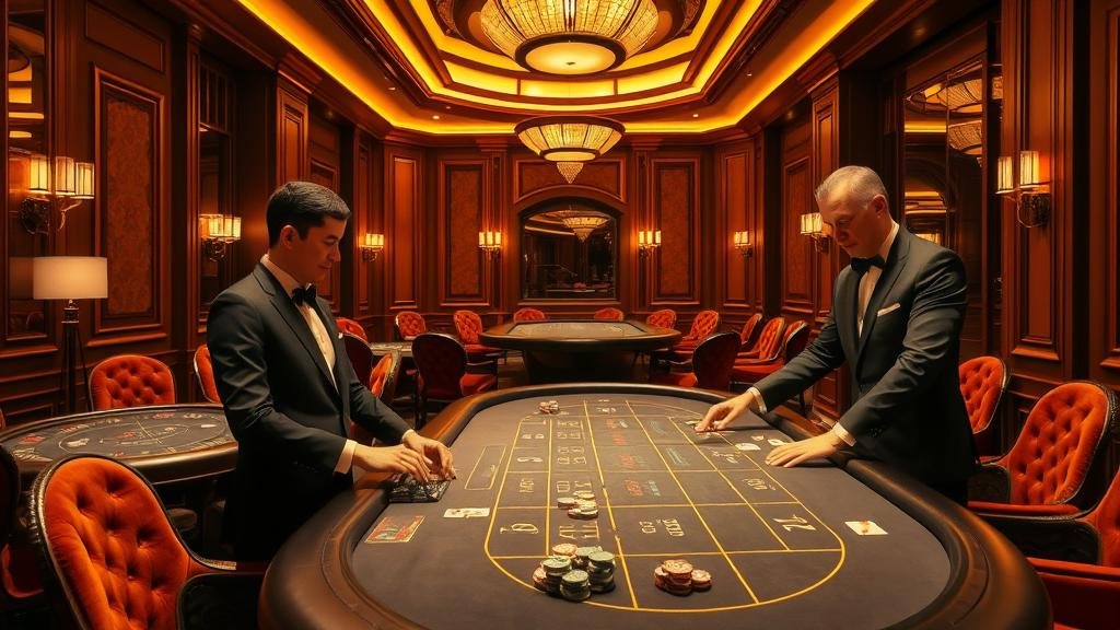 บาคาร่า: เลือกห้อง VIP งบสูง วิเคราะห์เค้าไพ่ Evolution, N2Live, PP, XPG