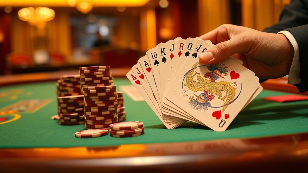 การแสดงผลสถิติบาคาร่าบนแท็บเล็ต