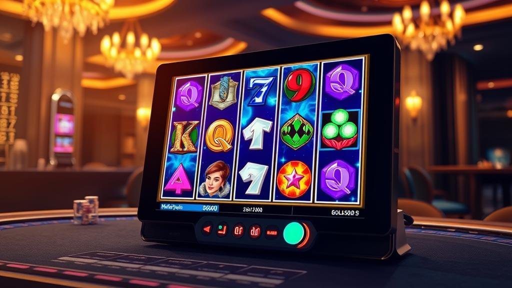 อินเทอร์เฟซเกมสล็อต NetEnt ที่สวยงามและทันสมัย