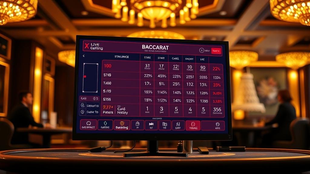 ภาพแสดงเค้าไพ่บาคาร่ารูปแบบต่างๆ