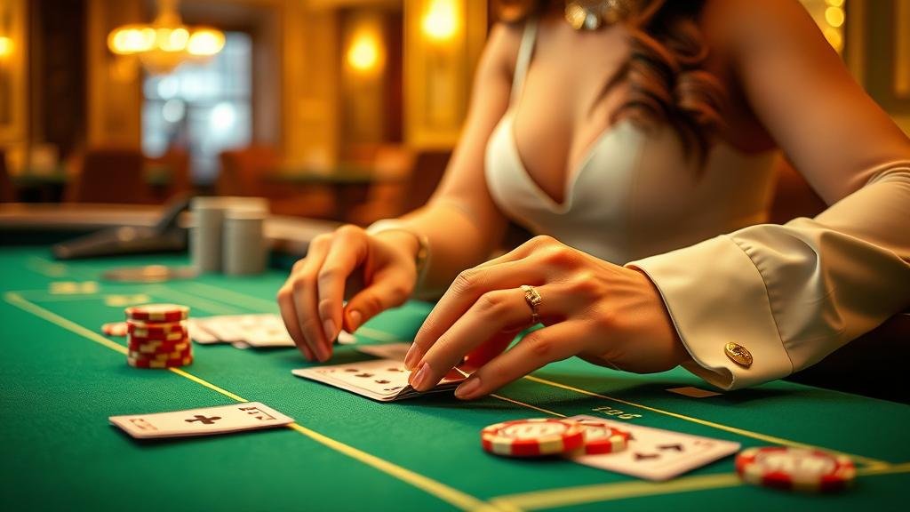 การอ่านเค้าไพ่บาคาร่าบนหน้าจอมือถือ