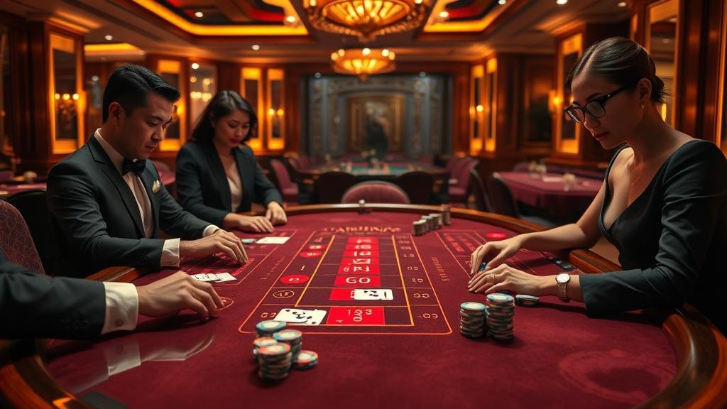 แผนภาพการใช้สูตรฟีโบนัชชีในการวางเดิมพันบาคาร่า