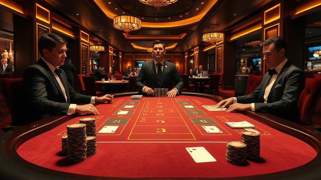 ตารางแสดงผลการออกไพ่บาคาร่า