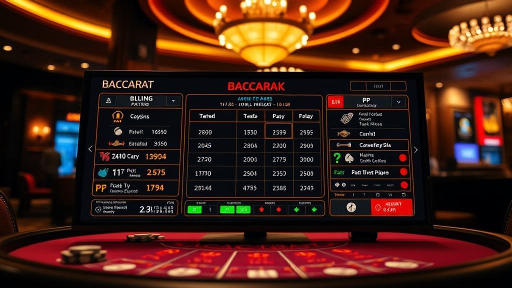 Infographic แสดงเทคนิคการวิเคราะห์อัตราจ่ายบาคาร่า