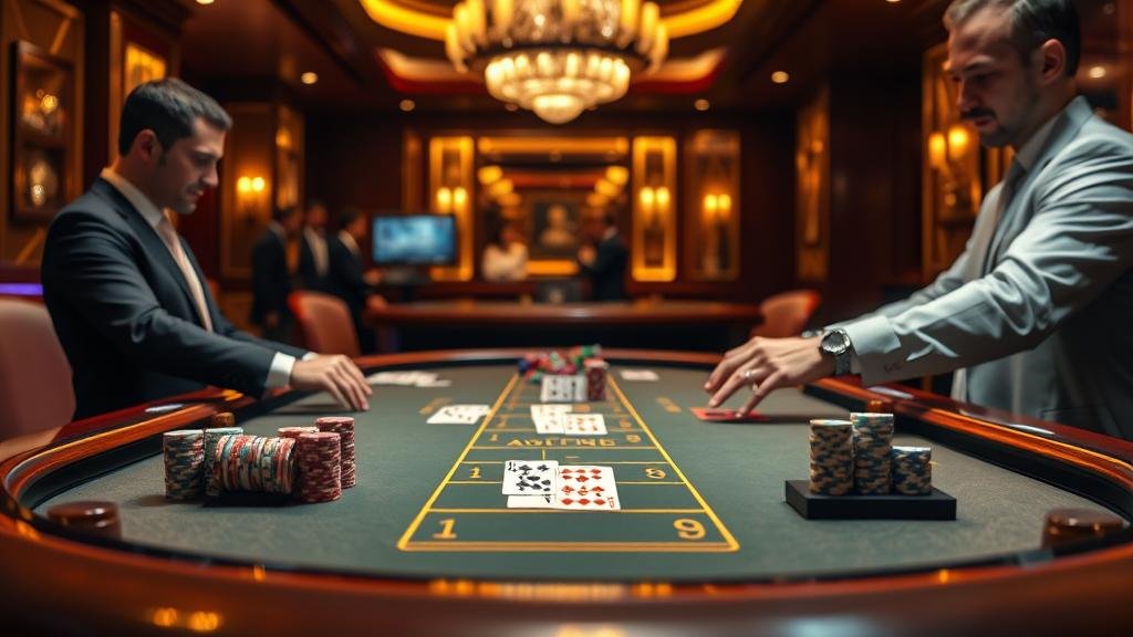 อินเทอร์เฟซเกมบาคาร่า AE Sexy Baccarat