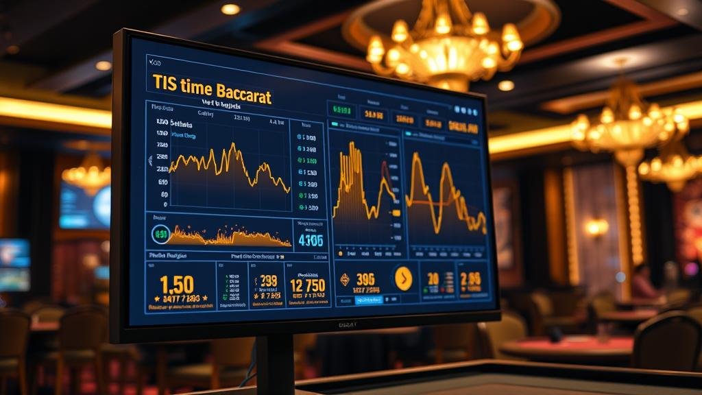 ภาพประกอบแสดงรูปแบบเค้าไพ่บาคาร่า