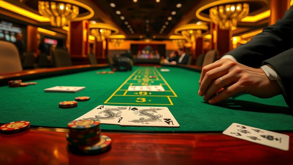 บาคาร่า: เปิดไพ่ฉบับมังกร, สูตรแฟลตเบท, และบันทึกผลบน iOS