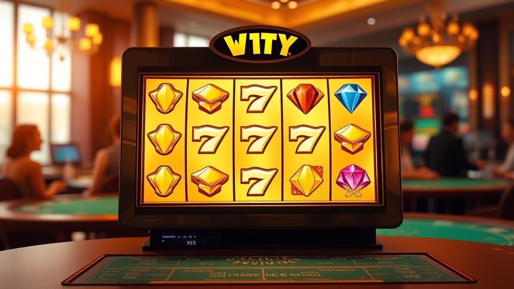 หน้าจอเกมสล็อต แสดงการปรับเบทและซื้อสปิน