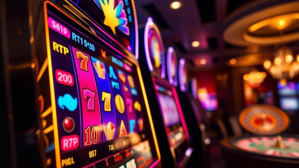 นักพนันกำลังวิเคราะห์เกมสล็อต