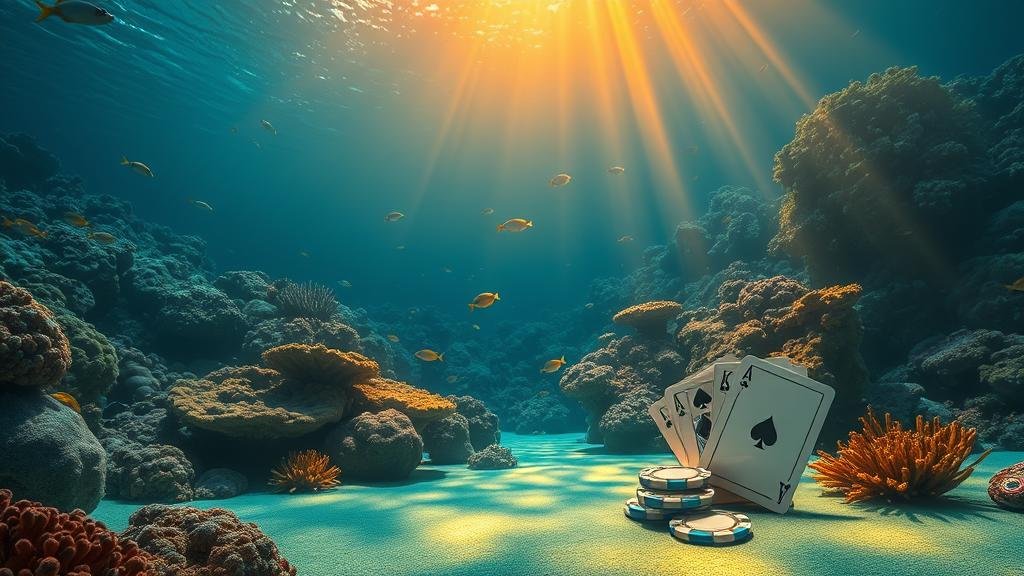 สัญลักษณ์สแคตเตอร์ในเกมสล็อต 4ThePlayer มหาสมุทร