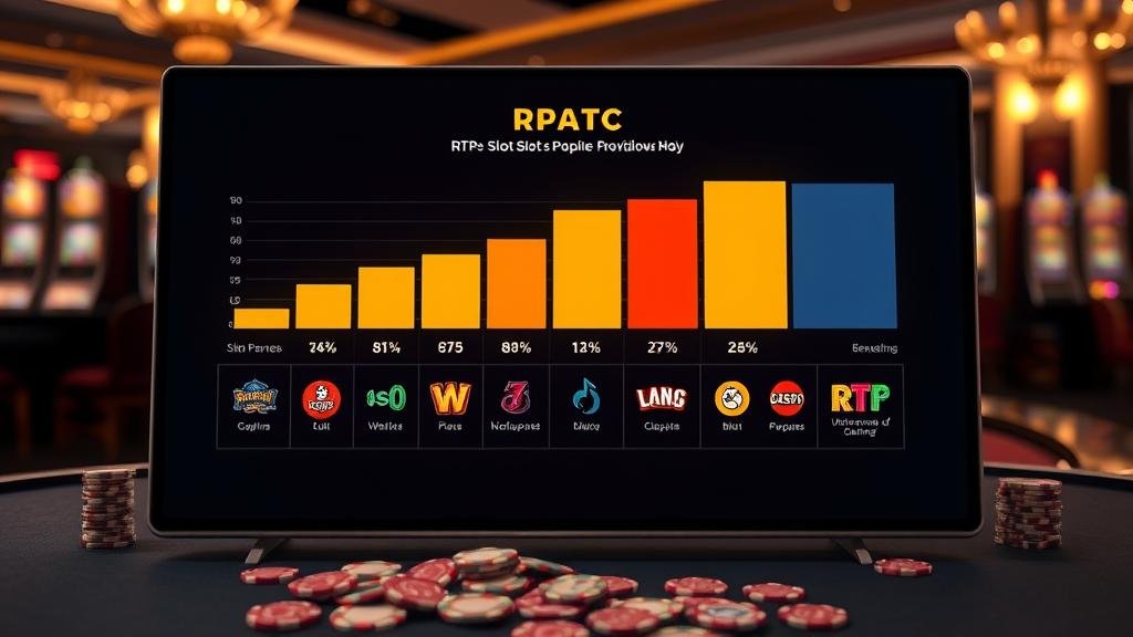 กราฟแสดงระดับความผันผวนของสล็อต