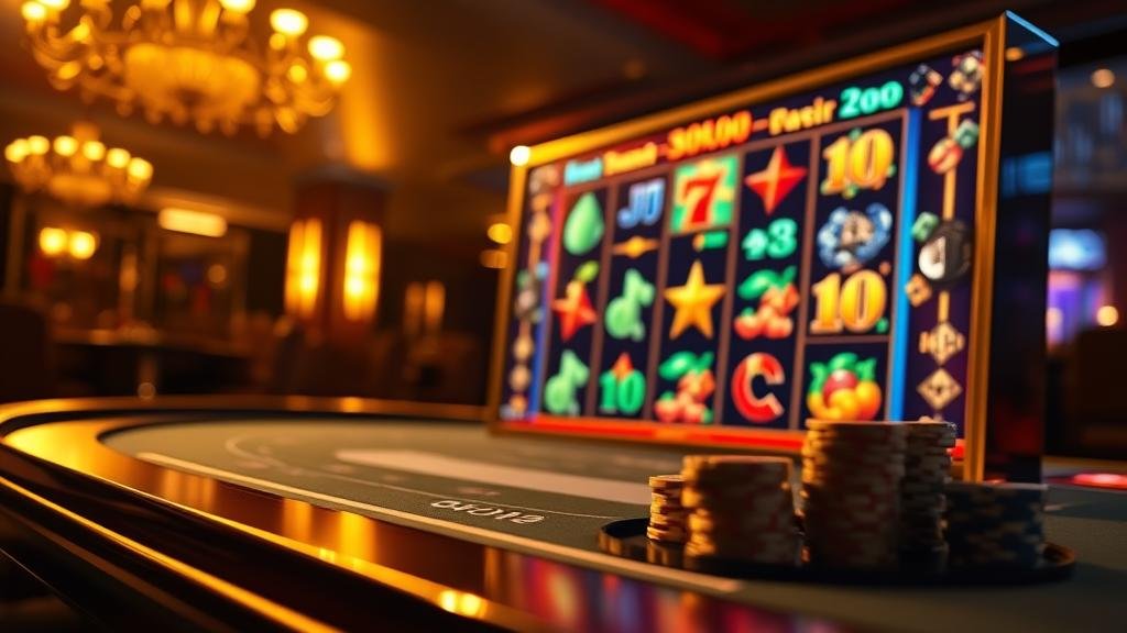 หน้าจอตั้งค่าออโต้สปินเกมสล็อต