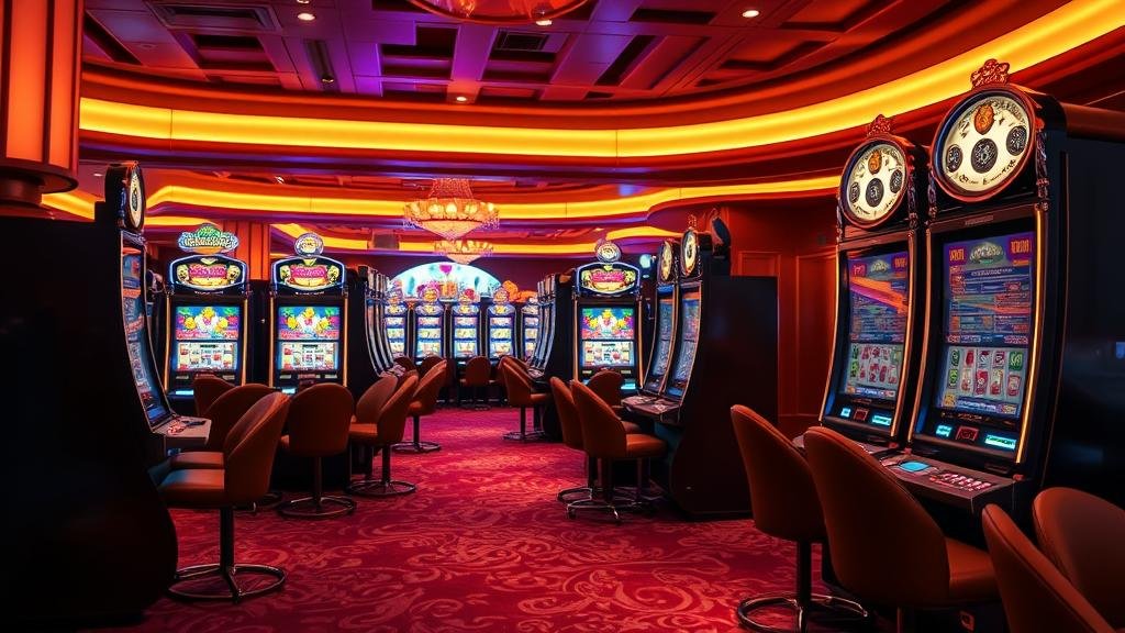 อินเทอร์เฟซเกมสล็อตอวกาศพร้อมฟีเจอร์ซื้อฟรีสปิน