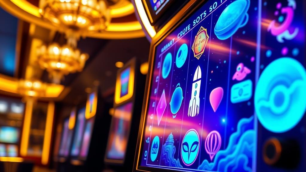 โลโก้ค่ายเกมสล็อตอวกาศยอดนิยม