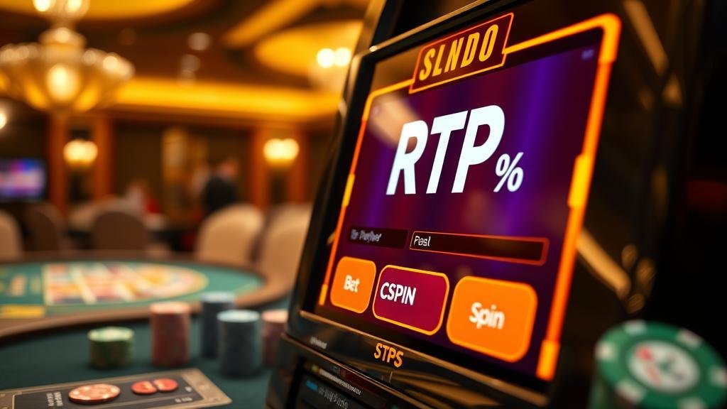 ปุ่มซื้อสปินบนหน้าจอเกมสล็อต