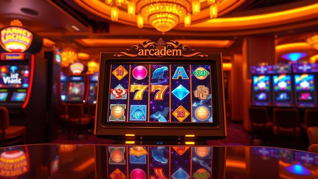 สล็อต Arcadem: สูตรลับดูฟีเจอร์สล็อตญี่ปุ่น, จักรวาล, Fugaso, Blueprint ฉบับเ...