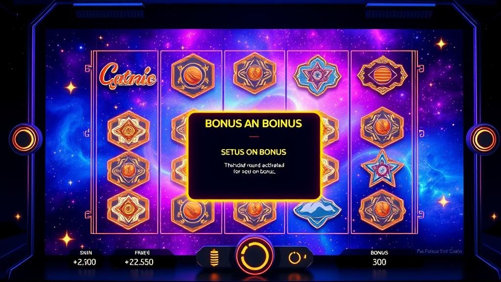 การทำงานของตัวคูณและเพย์ไลน์ในสล็อตอวกาศ