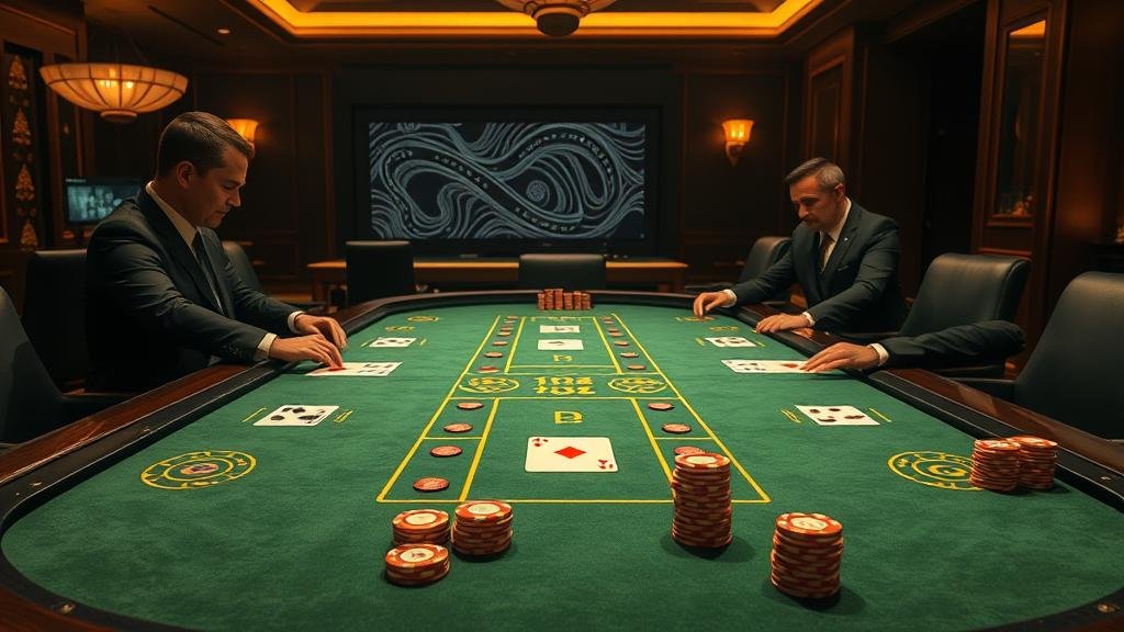 นักพนันฉลองชัยชนะบาคาร่าออนไลน์