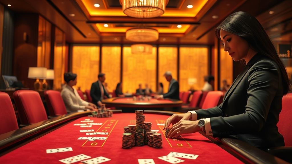 การอ่านเค้าไพ่บาคาร่าบนแท็บเล็ต