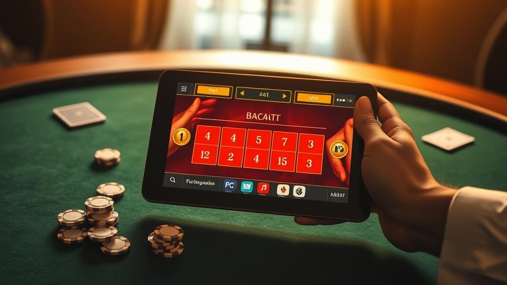 การวางเดิมพันบาคาร่าบนมือถือ