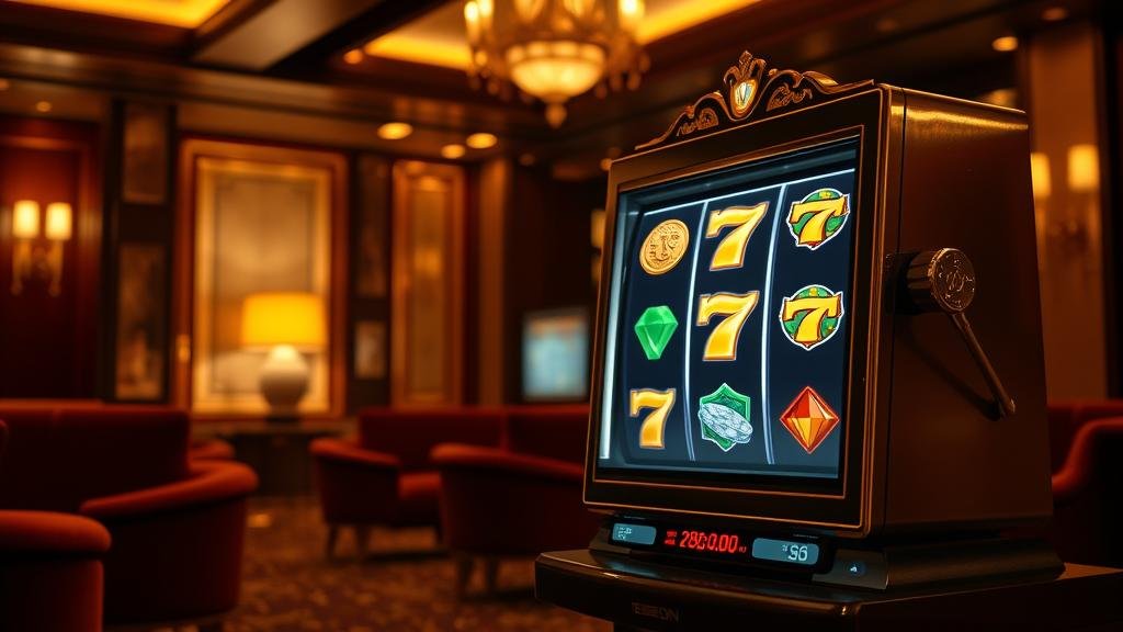 กลไกสล็อตสมัยใหม่พร้อมตัวคูณและฟรีสปิน