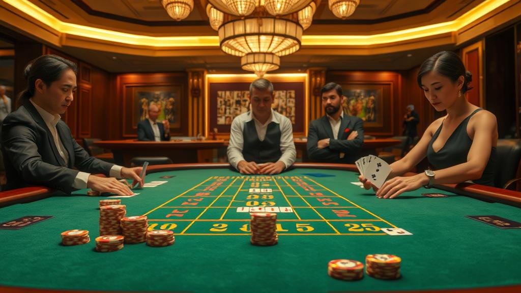 การวางเดิมพันบาคาร่า