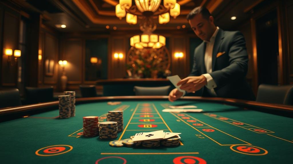 ตัวอย่างเค้าไพ่บาคาร่า: มังกรและปิงปอง