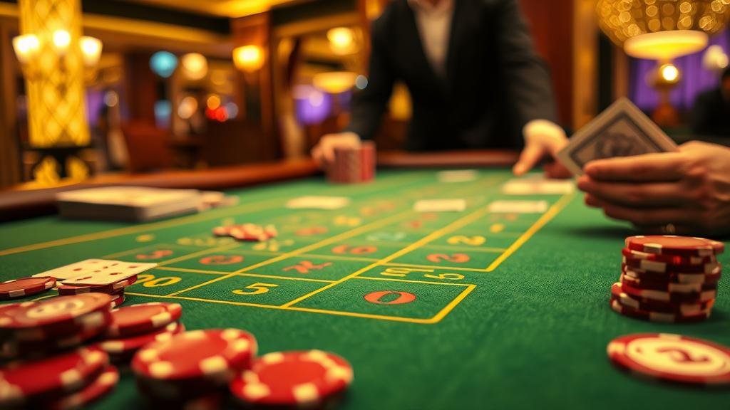 ภาพอธิบายกลยุทธ์การเดินเงินบาคาร่า